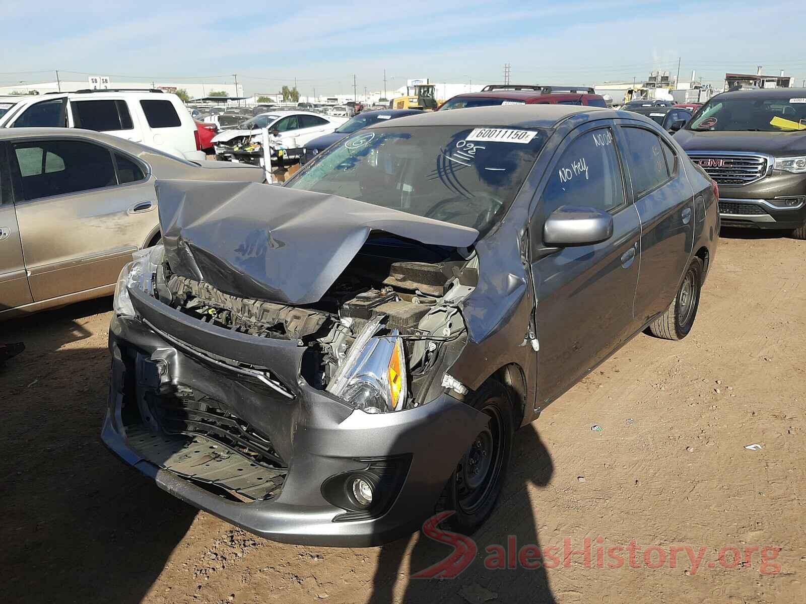 ML32F3FJ8JHF13823 2018 MITSUBISHI MIRAGE