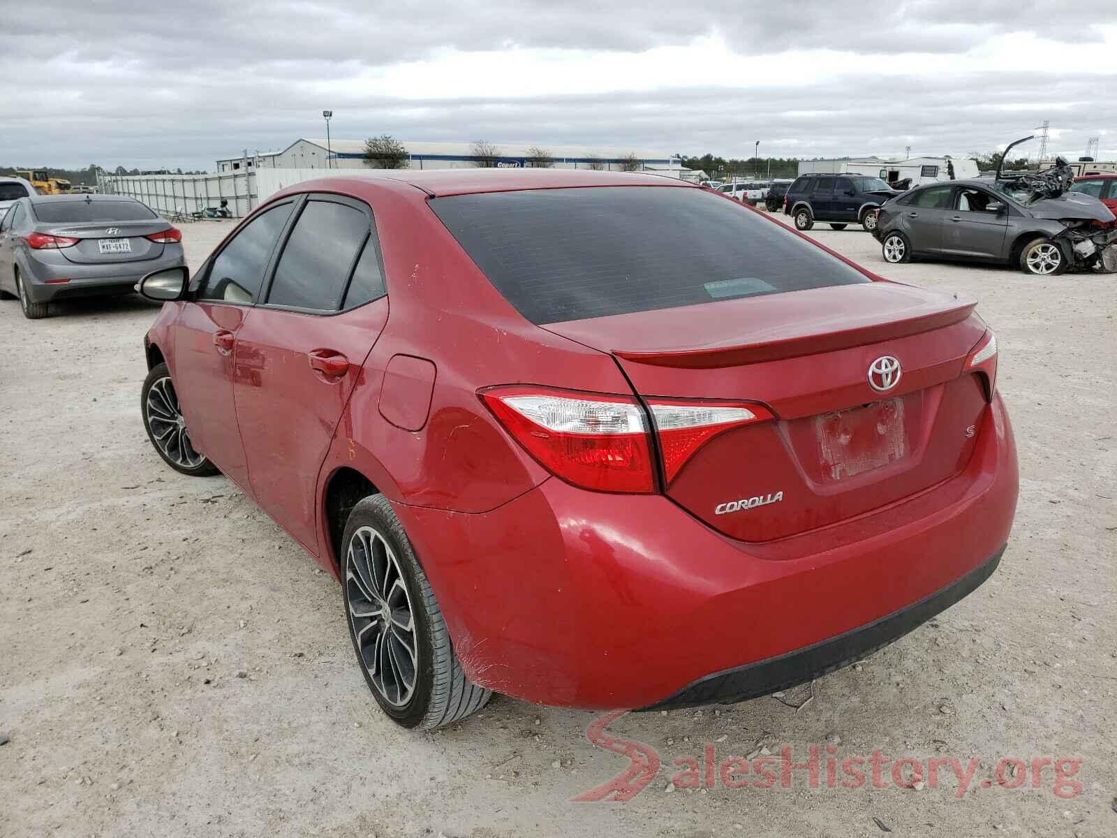 5YFBURHEXGP493820 2016 TOYOTA COROLLA