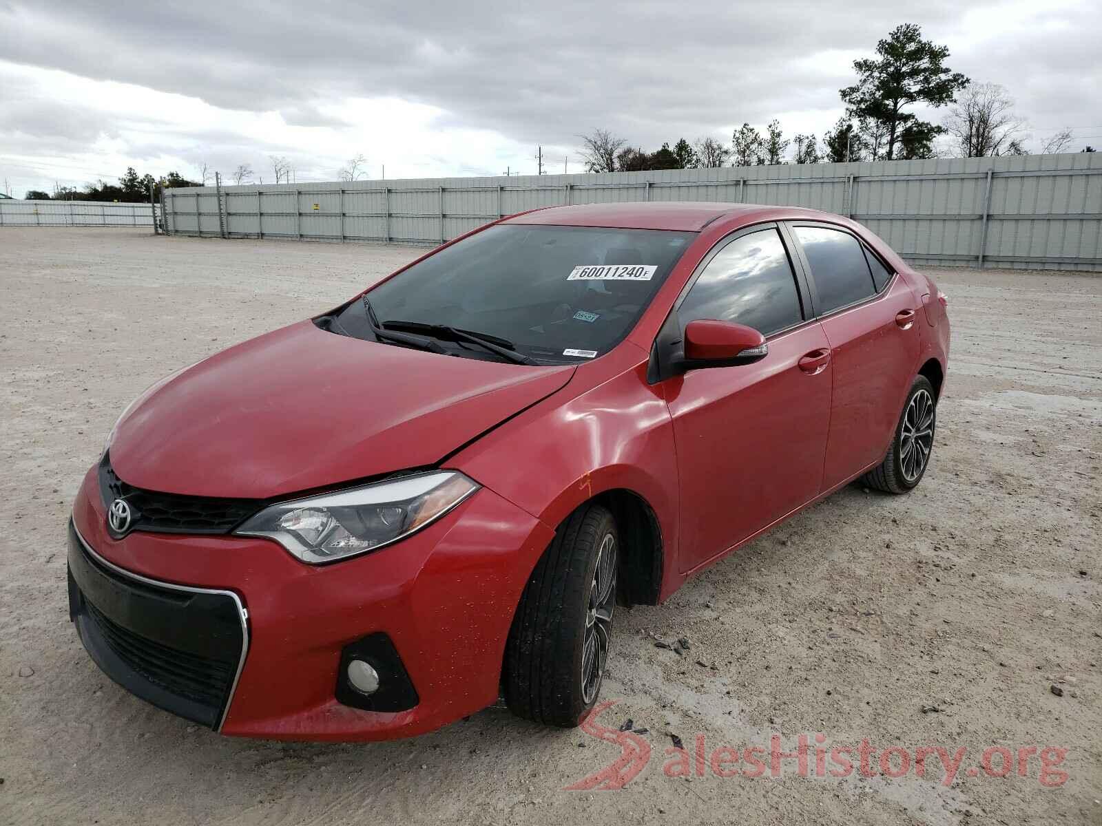 5YFBURHEXGP493820 2016 TOYOTA COROLLA