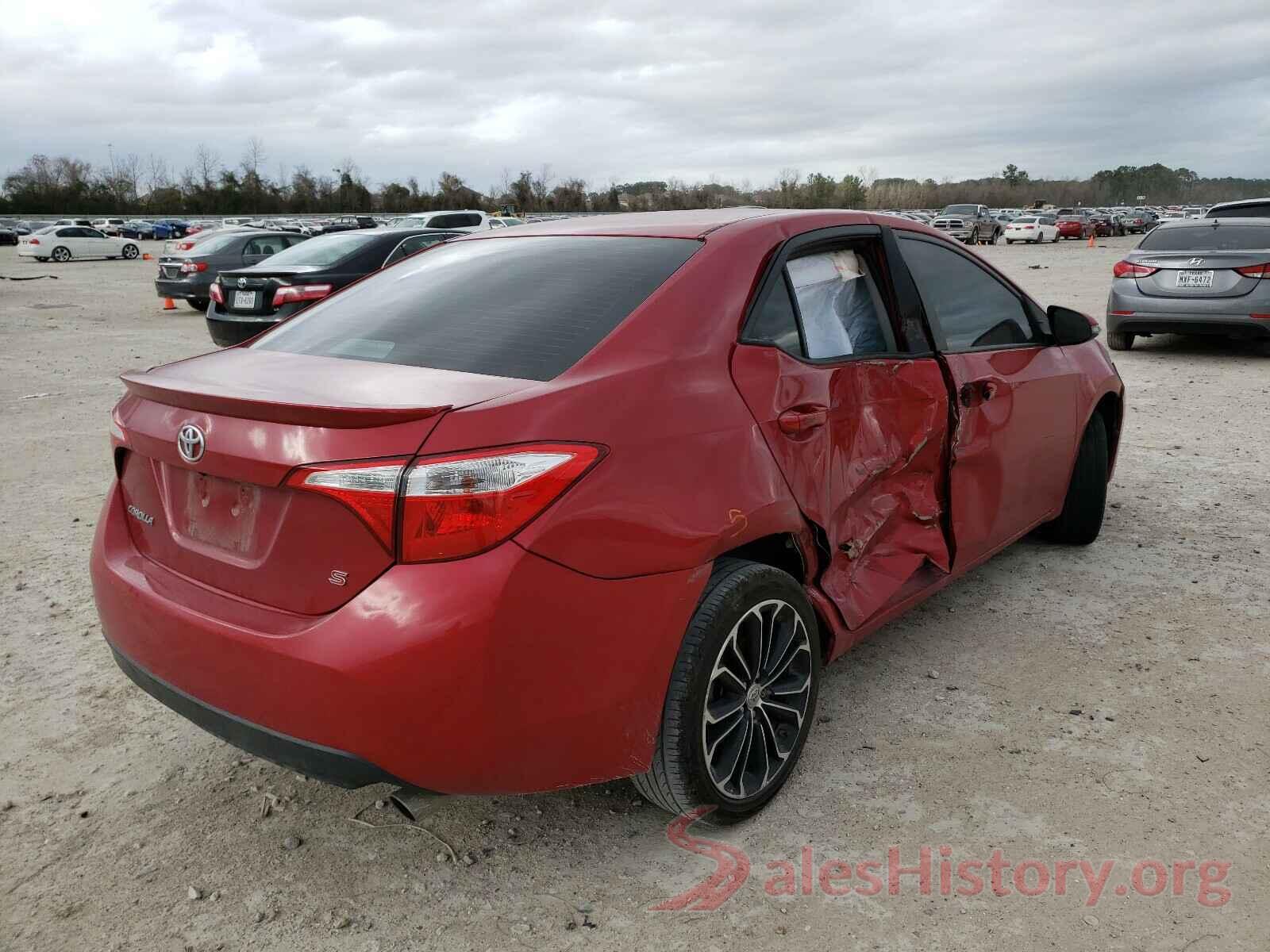 5YFBURHEXGP493820 2016 TOYOTA COROLLA