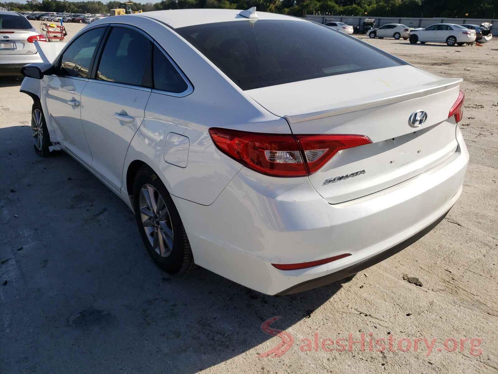 5NPE24AF4GH356619 2016 HYUNDAI SONATA