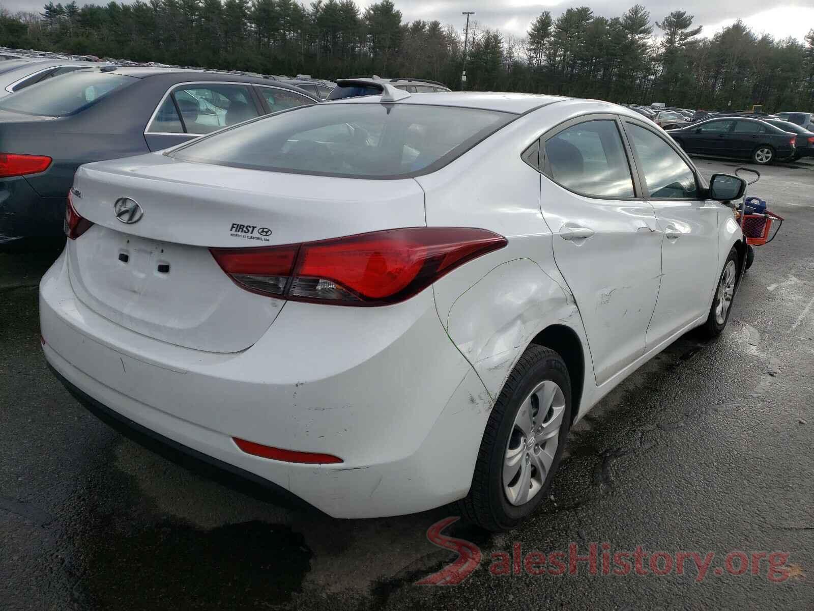 5NPDH4AE6GH751144 2016 HYUNDAI ELANTRA