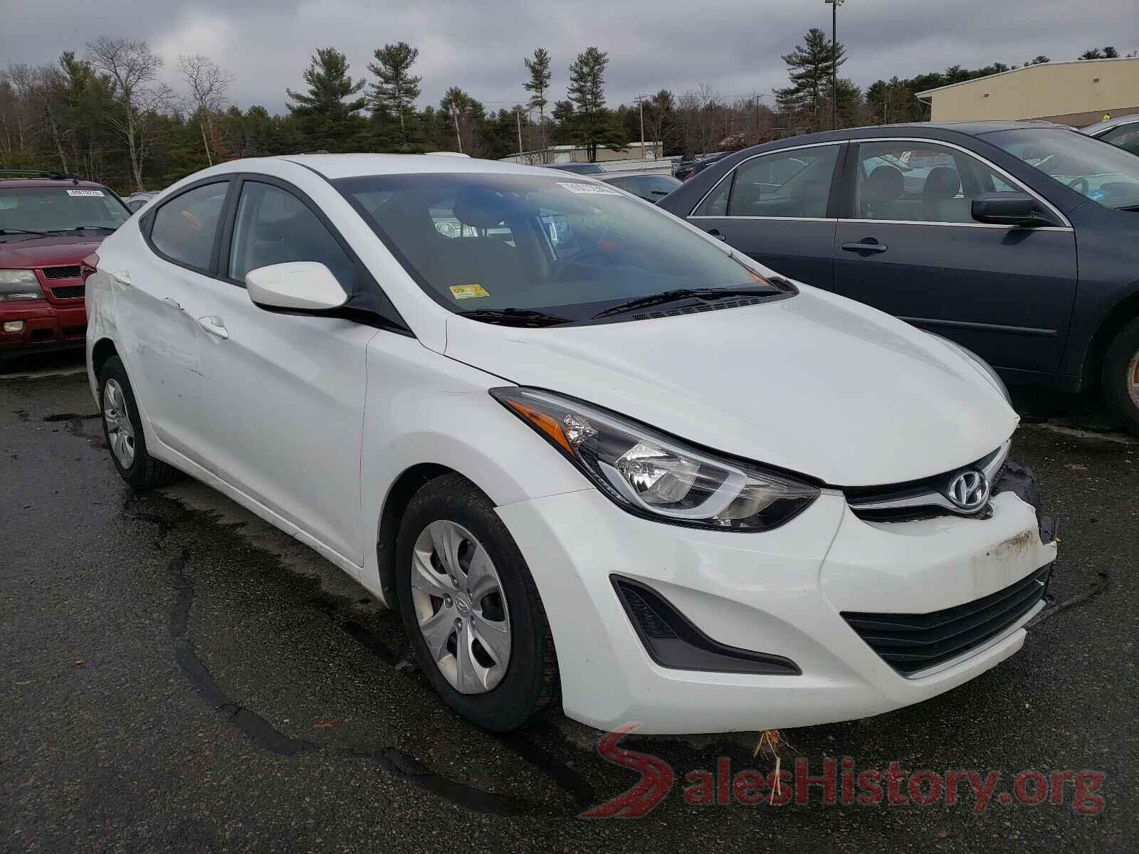 5NPDH4AE6GH751144 2016 HYUNDAI ELANTRA