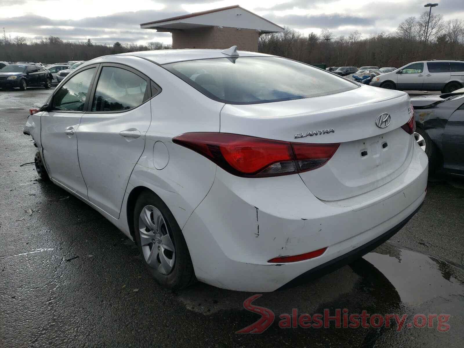 5NPDH4AE6GH751144 2016 HYUNDAI ELANTRA