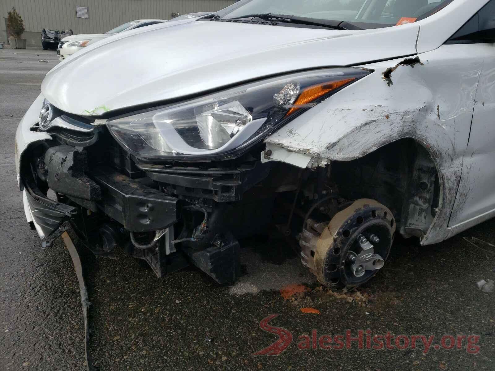 5NPDH4AE6GH751144 2016 HYUNDAI ELANTRA