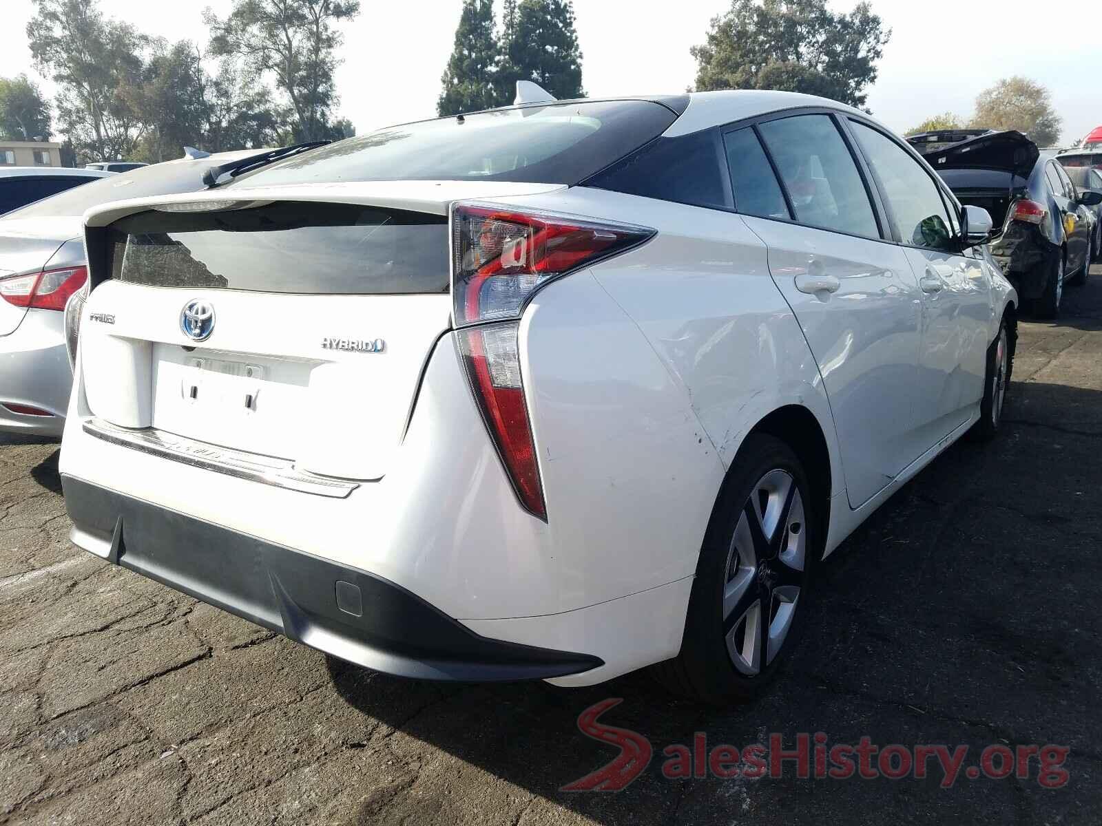 JTDKARFU7G3027239 2016 TOYOTA PRIUS