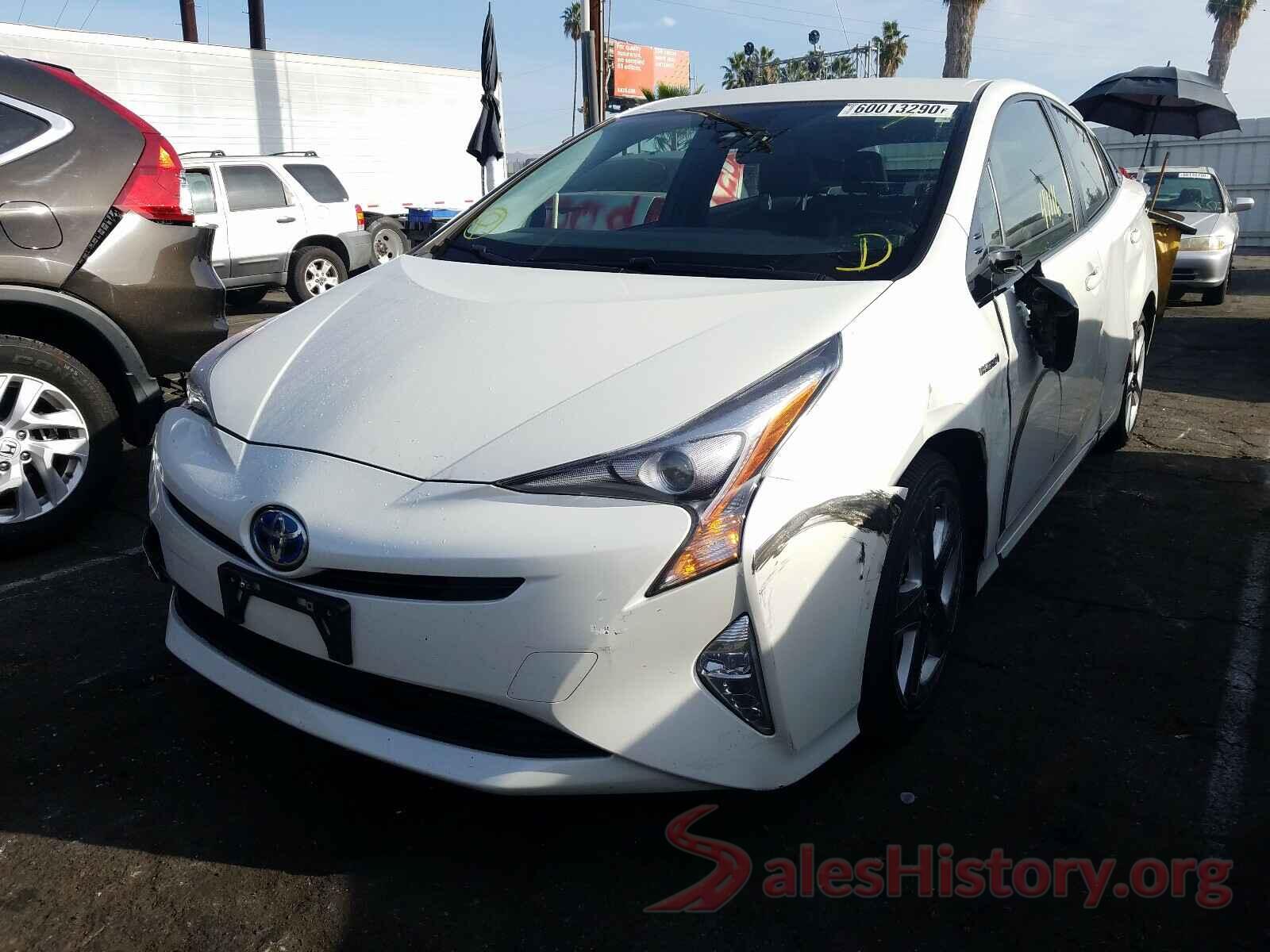 JTDKARFU7G3027239 2016 TOYOTA PRIUS