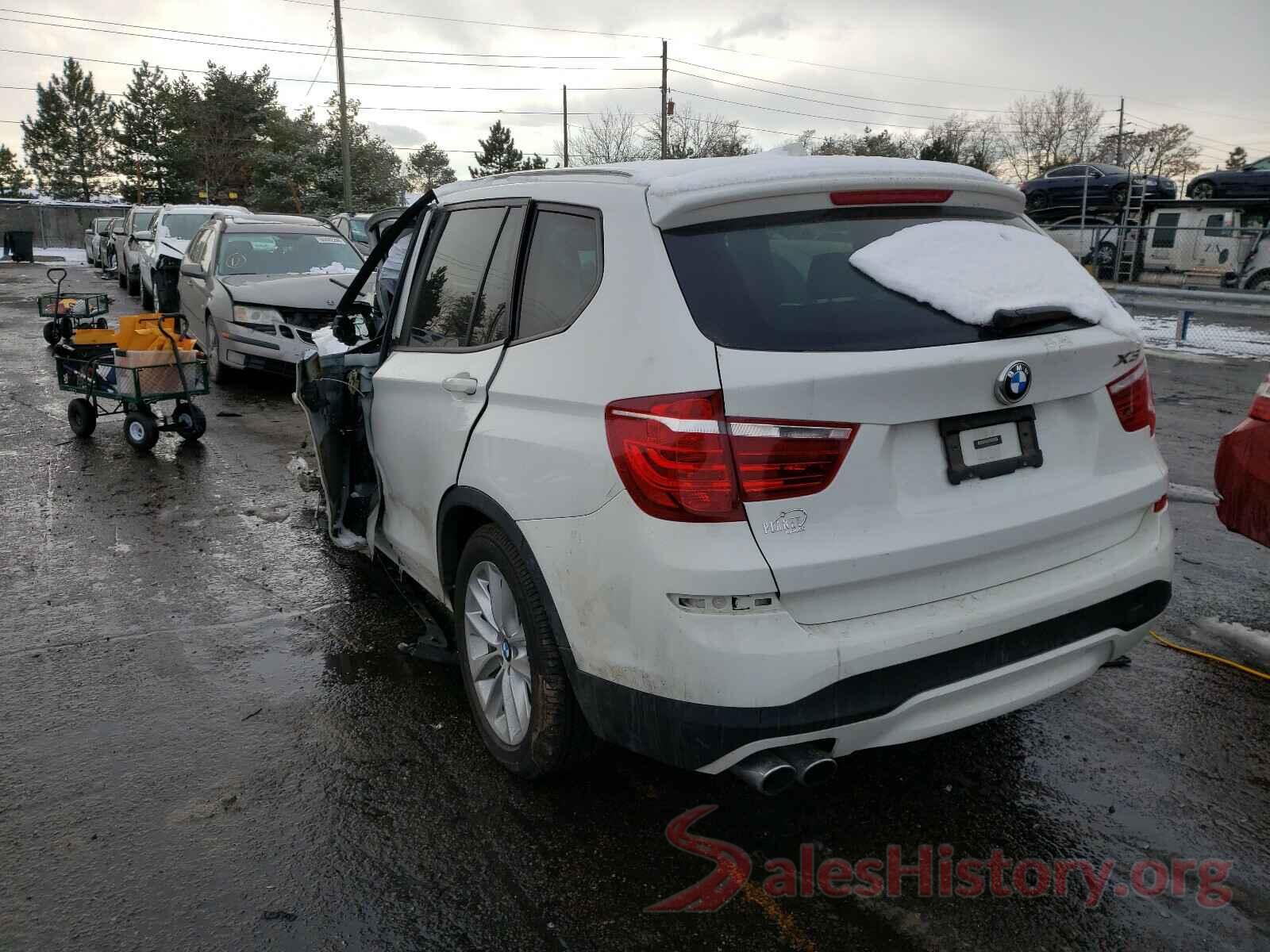 5UXWX9C31H0T20972 2017 BMW X3