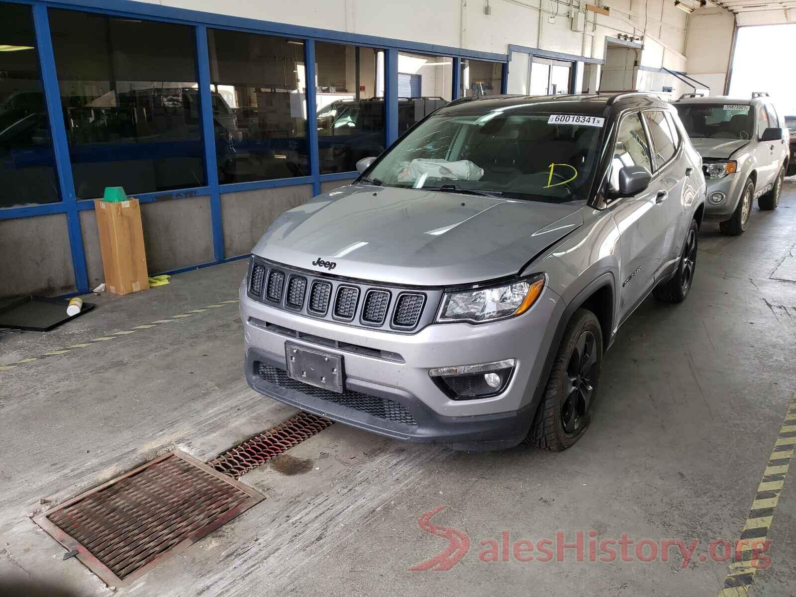 3C4NJDBB3KT766822 2019 JEEP COMPASS