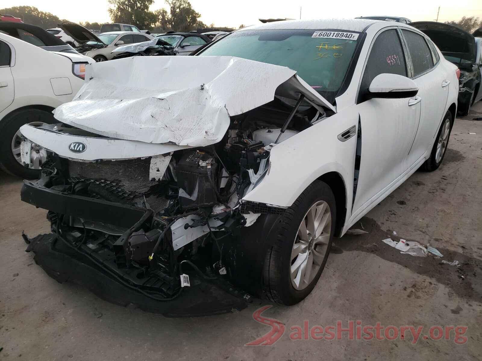 5XXGU4L35JG243772 2018 KIA OPTIMA