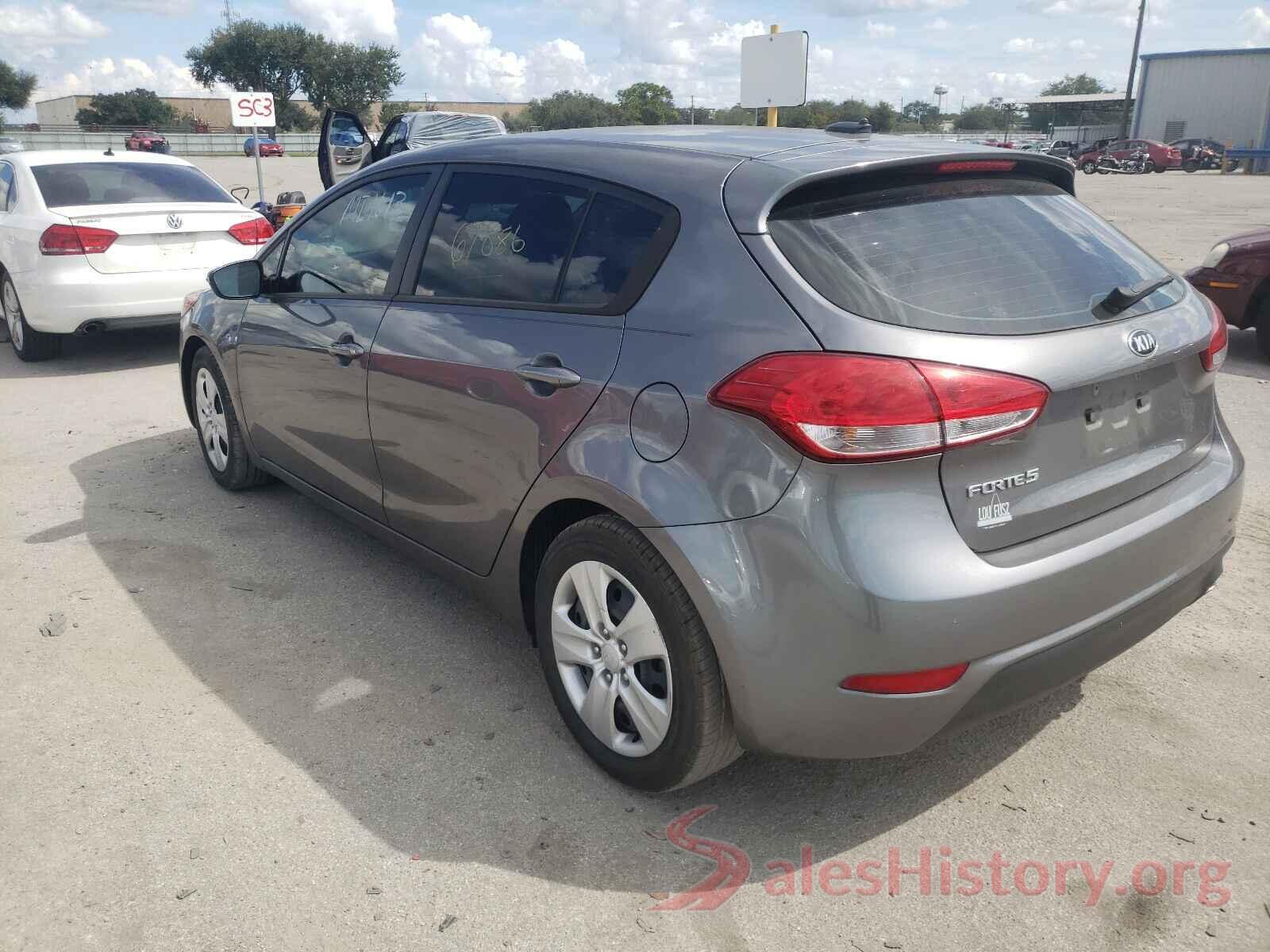 KNAFK5A81G5648401 2016 KIA FORTE