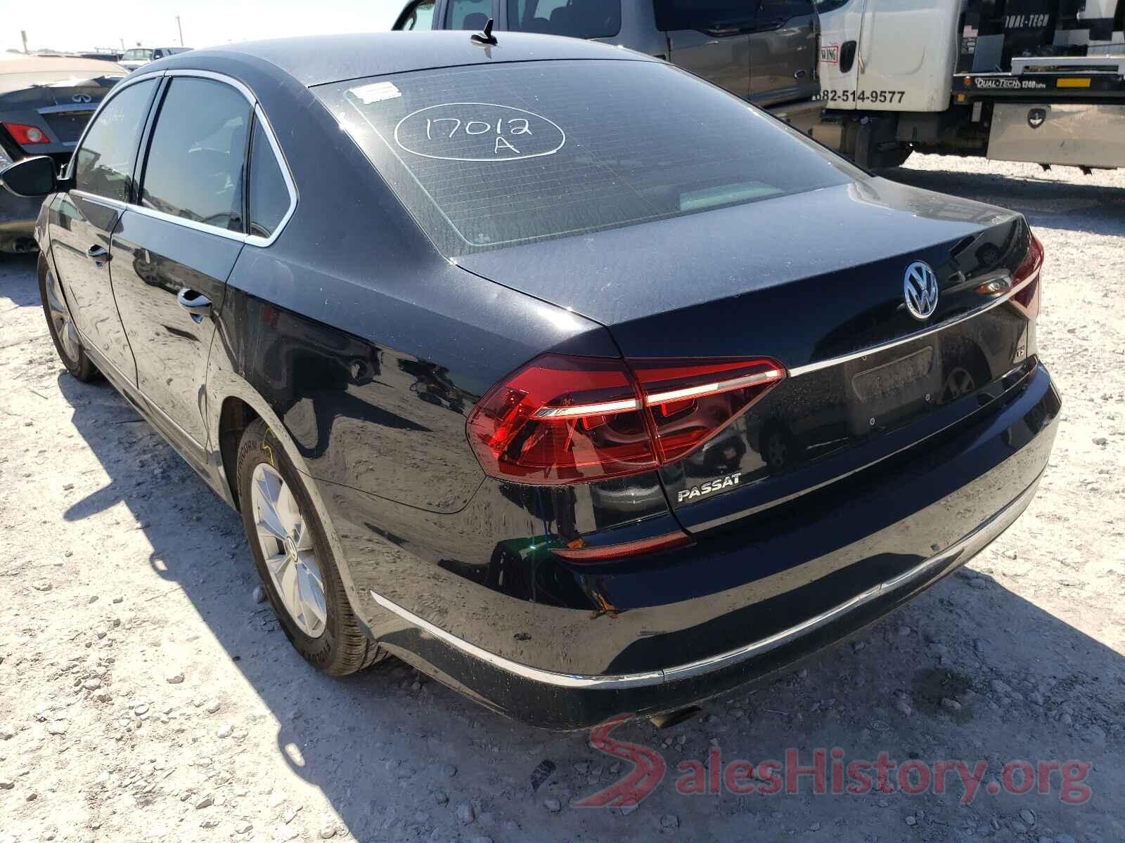 1VWAT7A35HC072543 2017 VOLKSWAGEN PASSAT