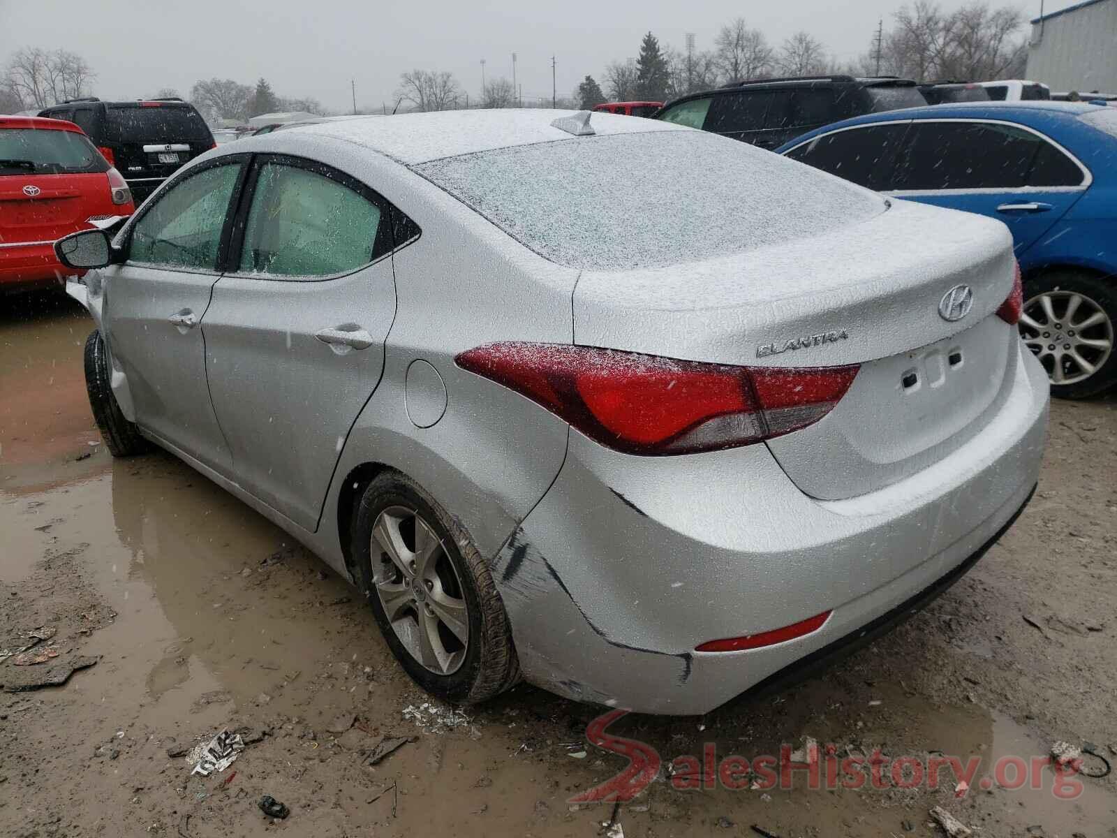 5NPDH4AE6GH781101 2016 HYUNDAI ELANTRA