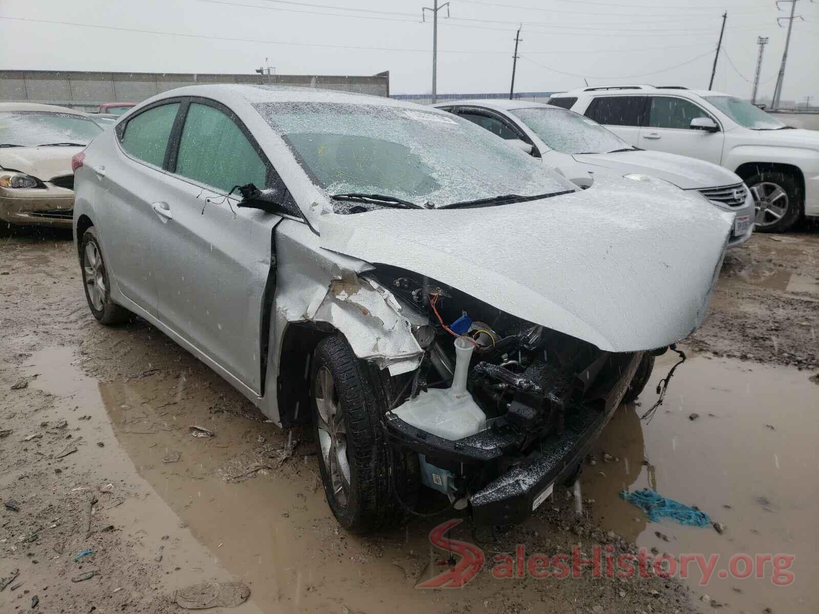 5NPDH4AE6GH781101 2016 HYUNDAI ELANTRA