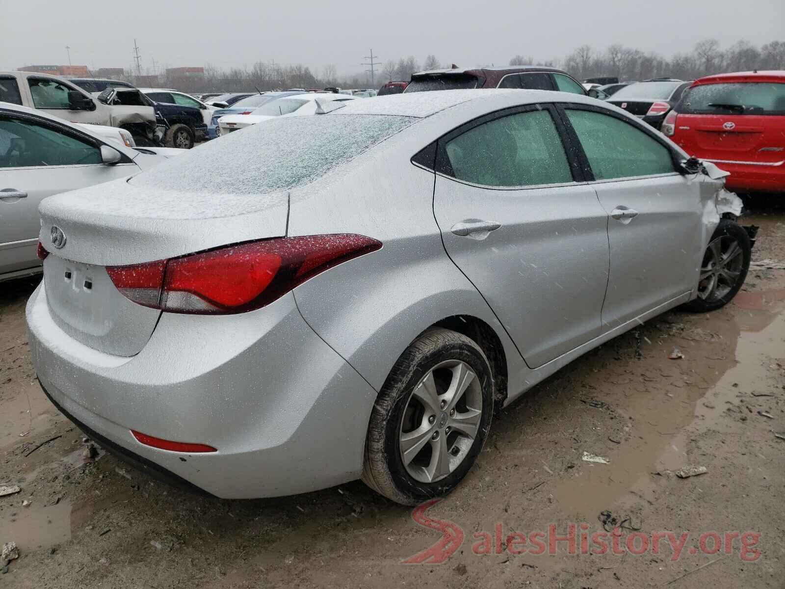 5NPDH4AE6GH781101 2016 HYUNDAI ELANTRA