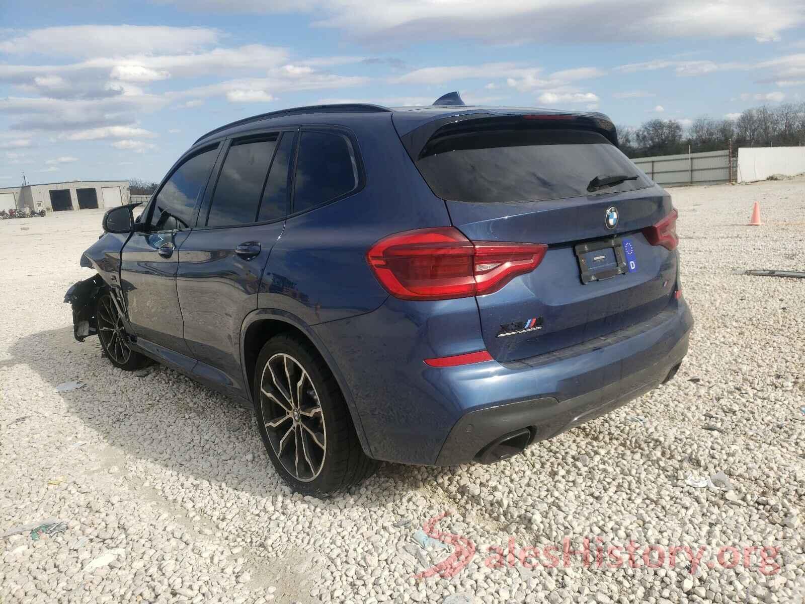 5UXTS3C59K0Z07167 2019 BMW X3