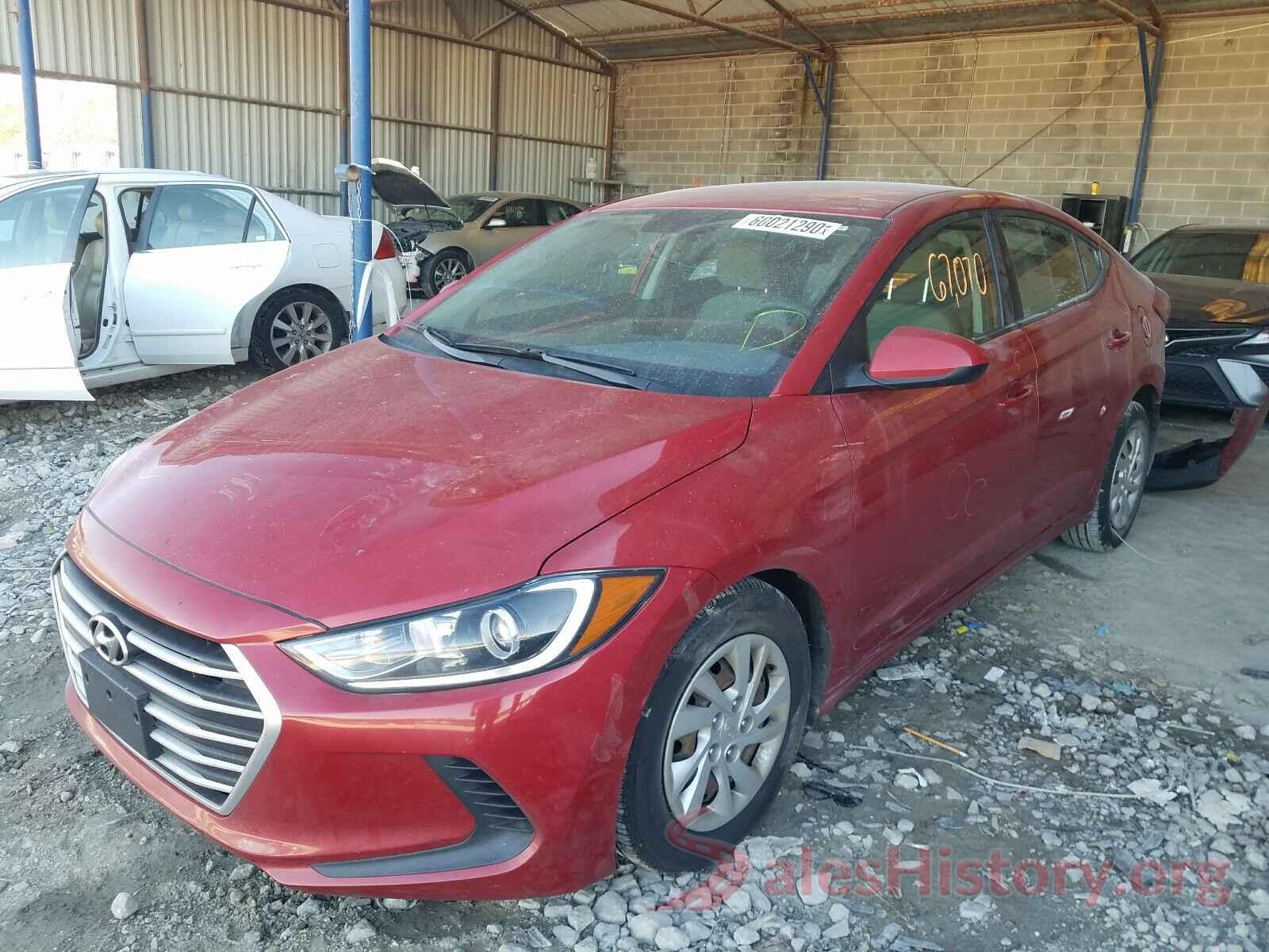 5NPD74LF2HH167348 2017 HYUNDAI ELANTRA