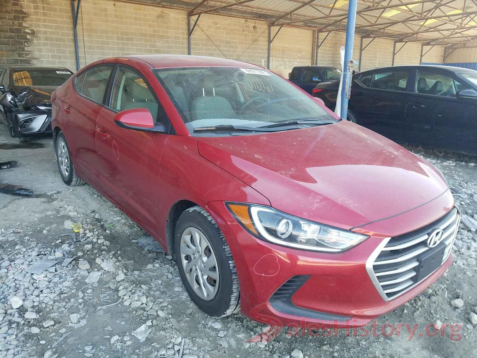 5NPD74LF2HH167348 2017 HYUNDAI ELANTRA