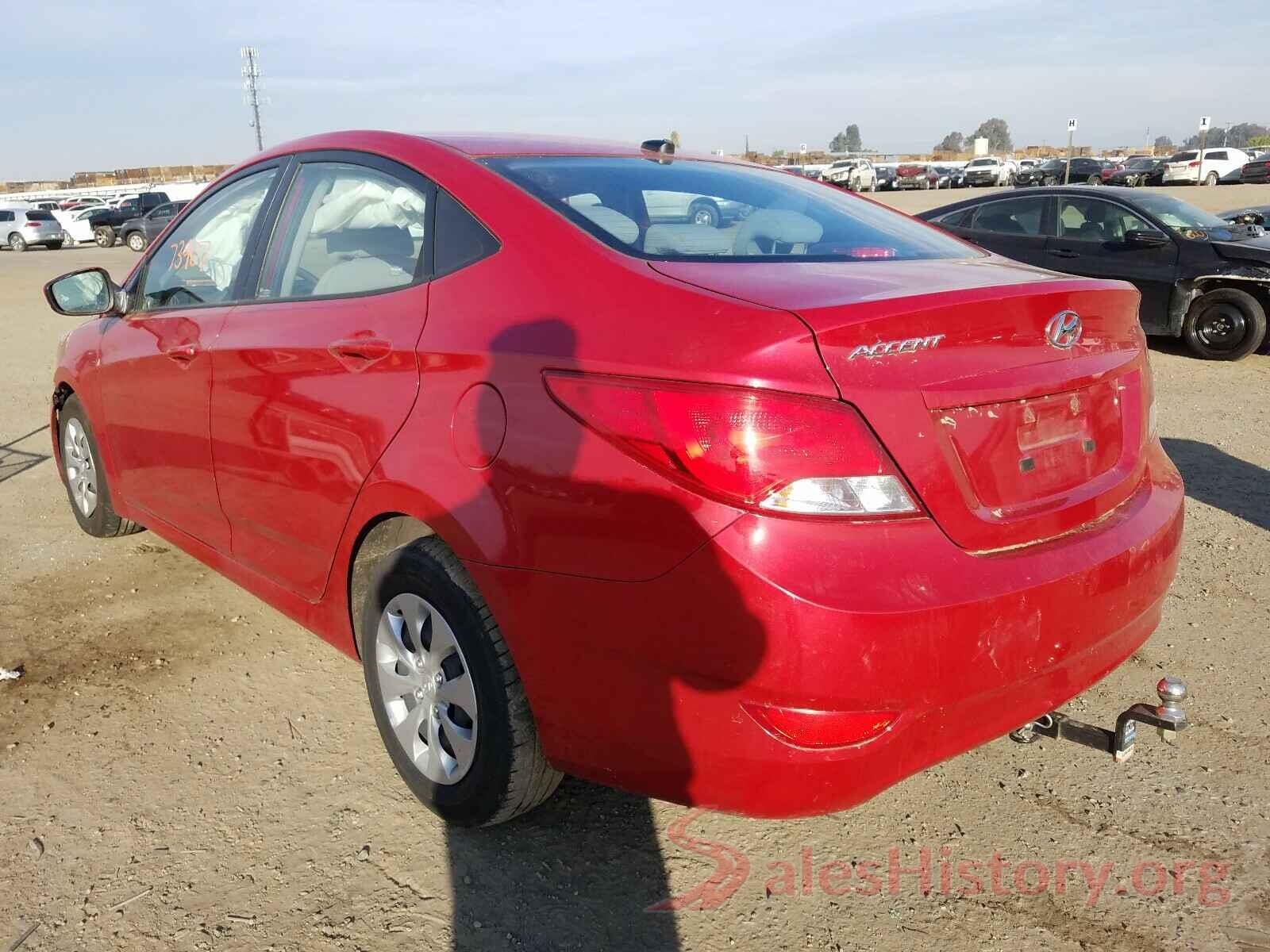 KMHCT4AE8HU300732 2017 HYUNDAI ACCENT