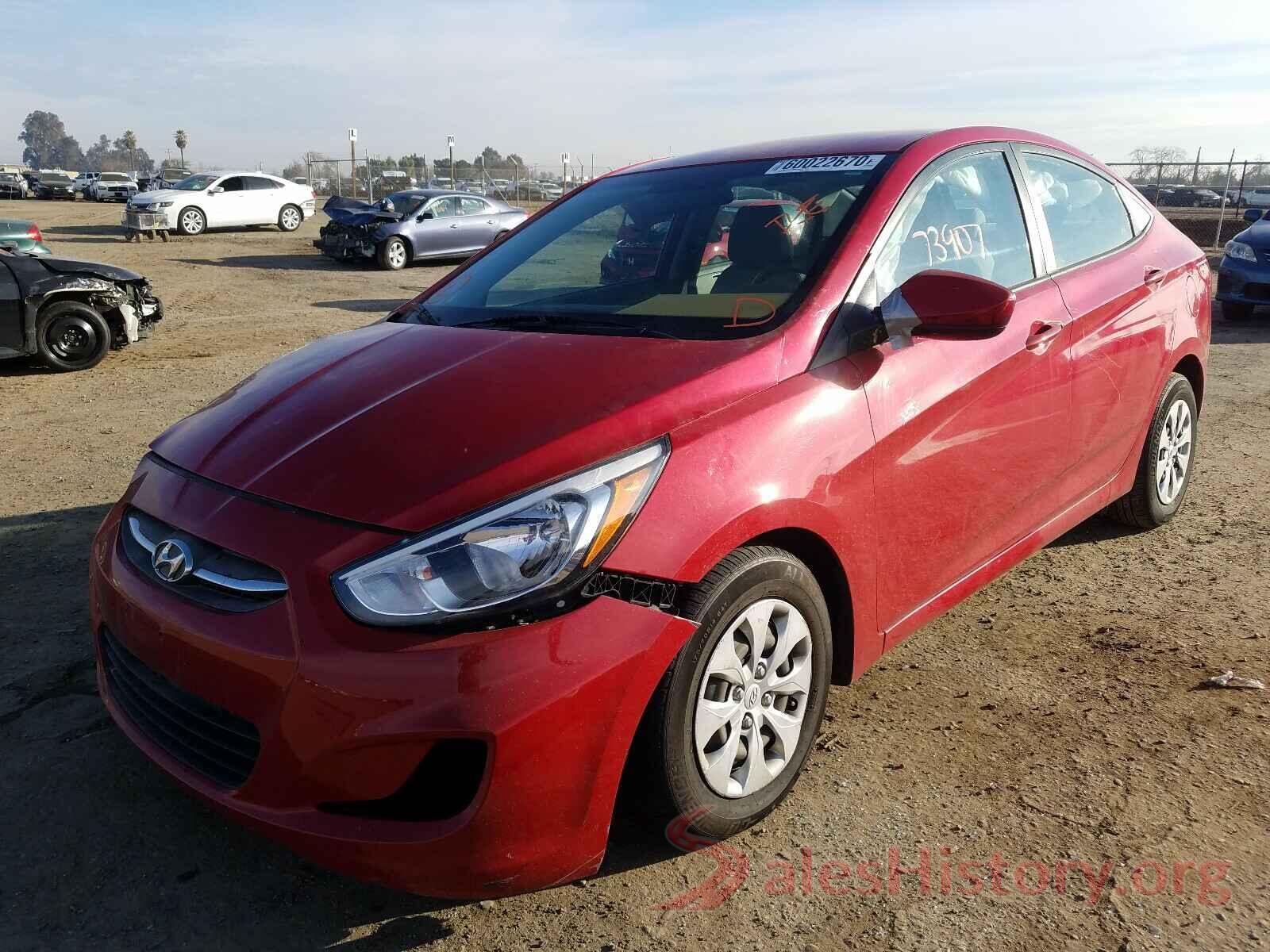 KMHCT4AE8HU300732 2017 HYUNDAI ACCENT