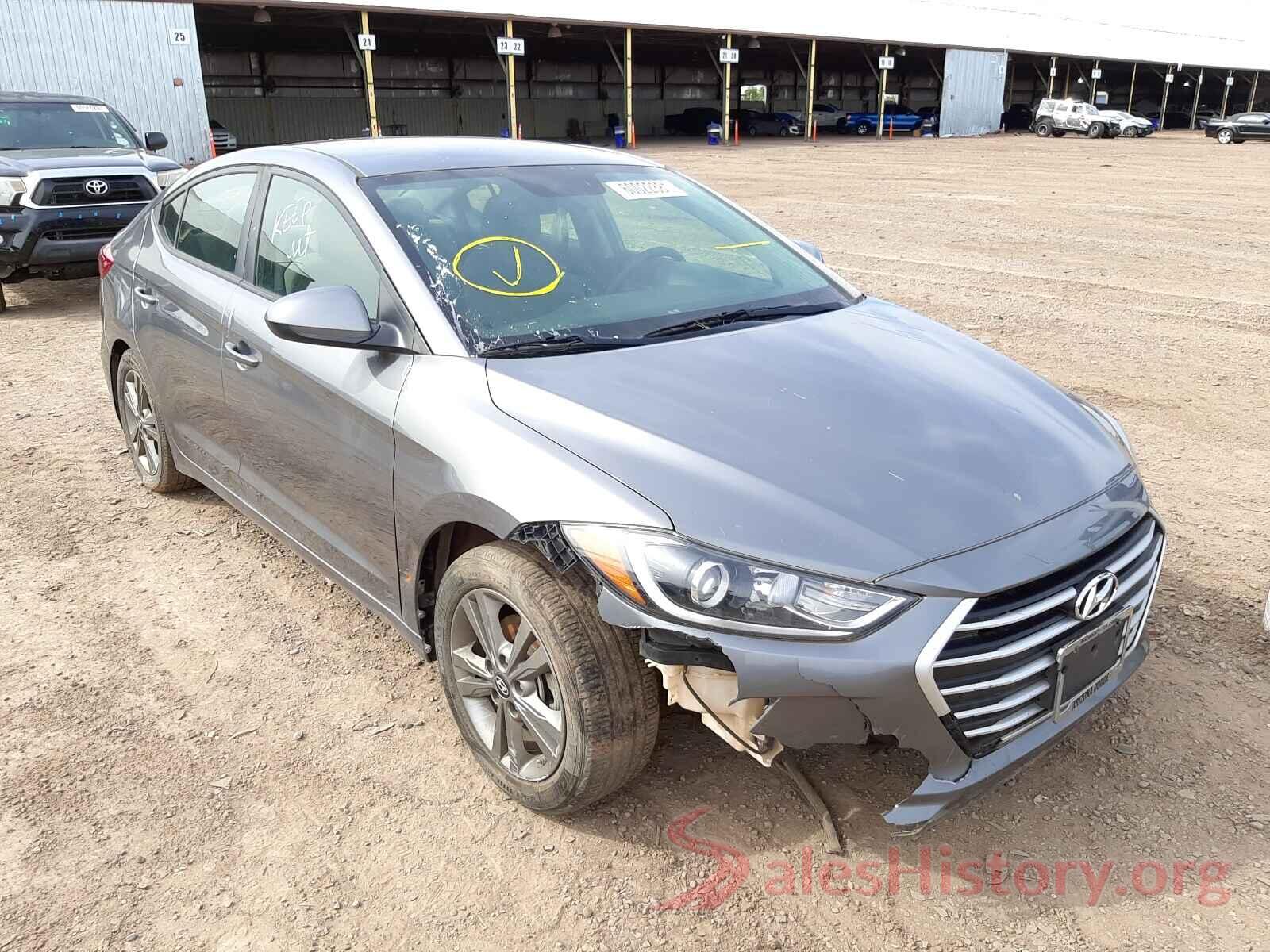 5NPD84LF6JH244189 2018 HYUNDAI ELANTRA