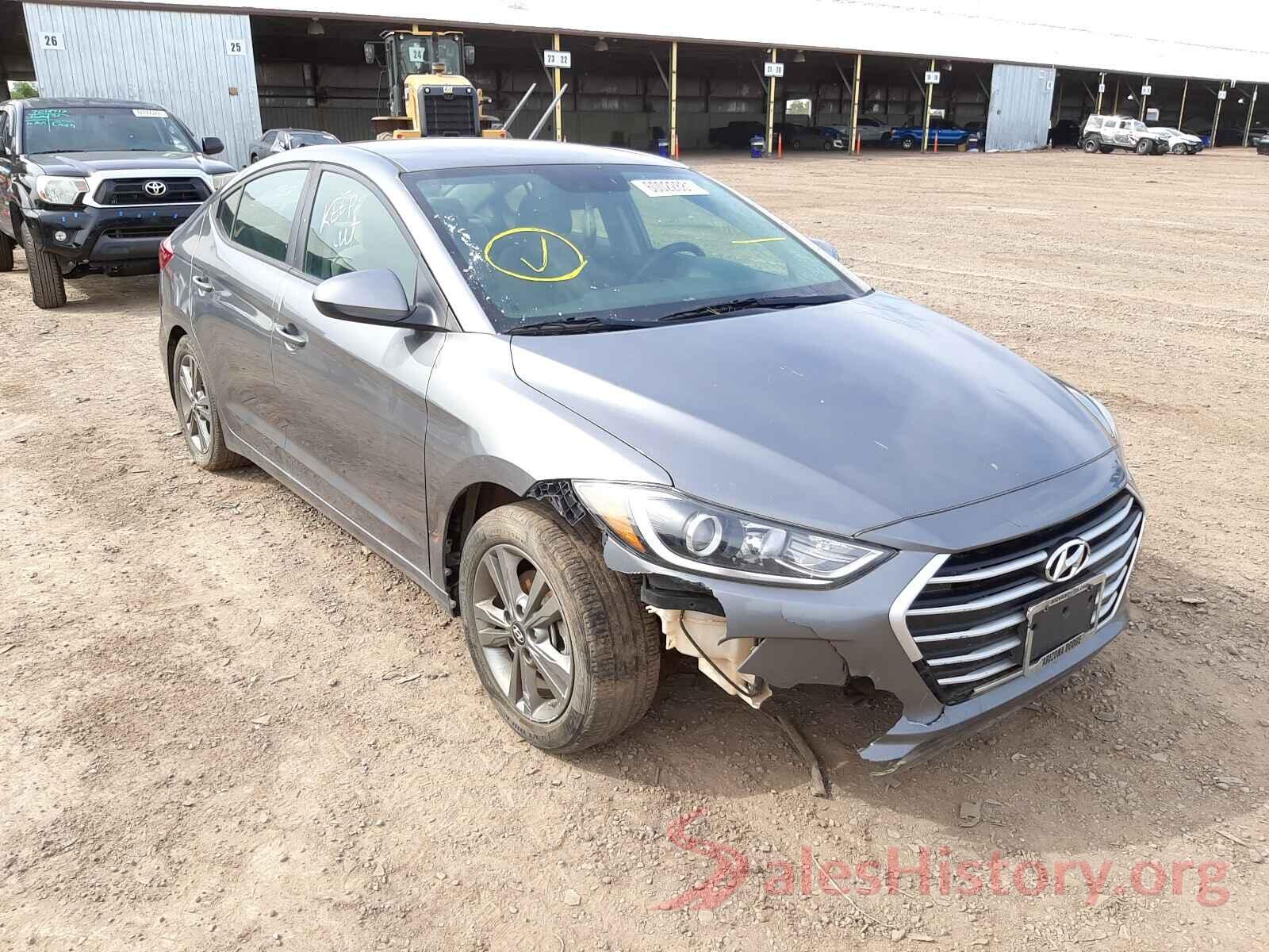 5NPD84LF6JH244189 2018 HYUNDAI ELANTRA