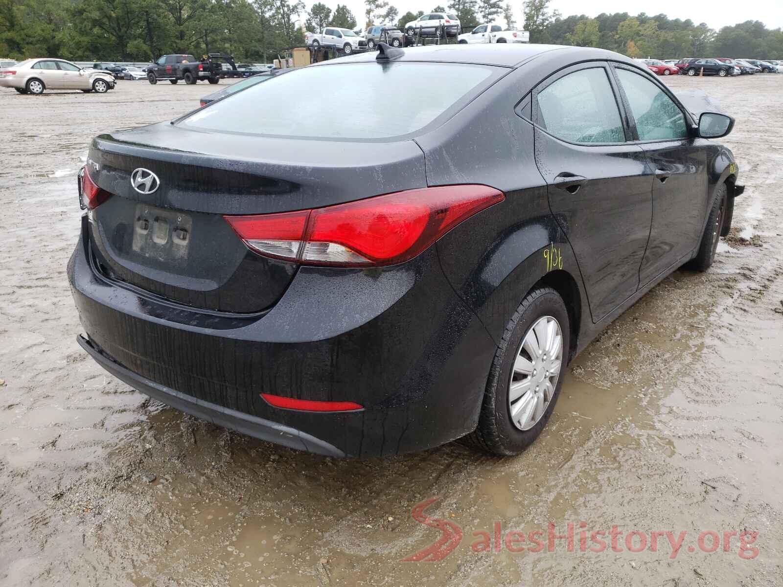 5NPDH4AEXGH724089 2016 HYUNDAI ELANTRA