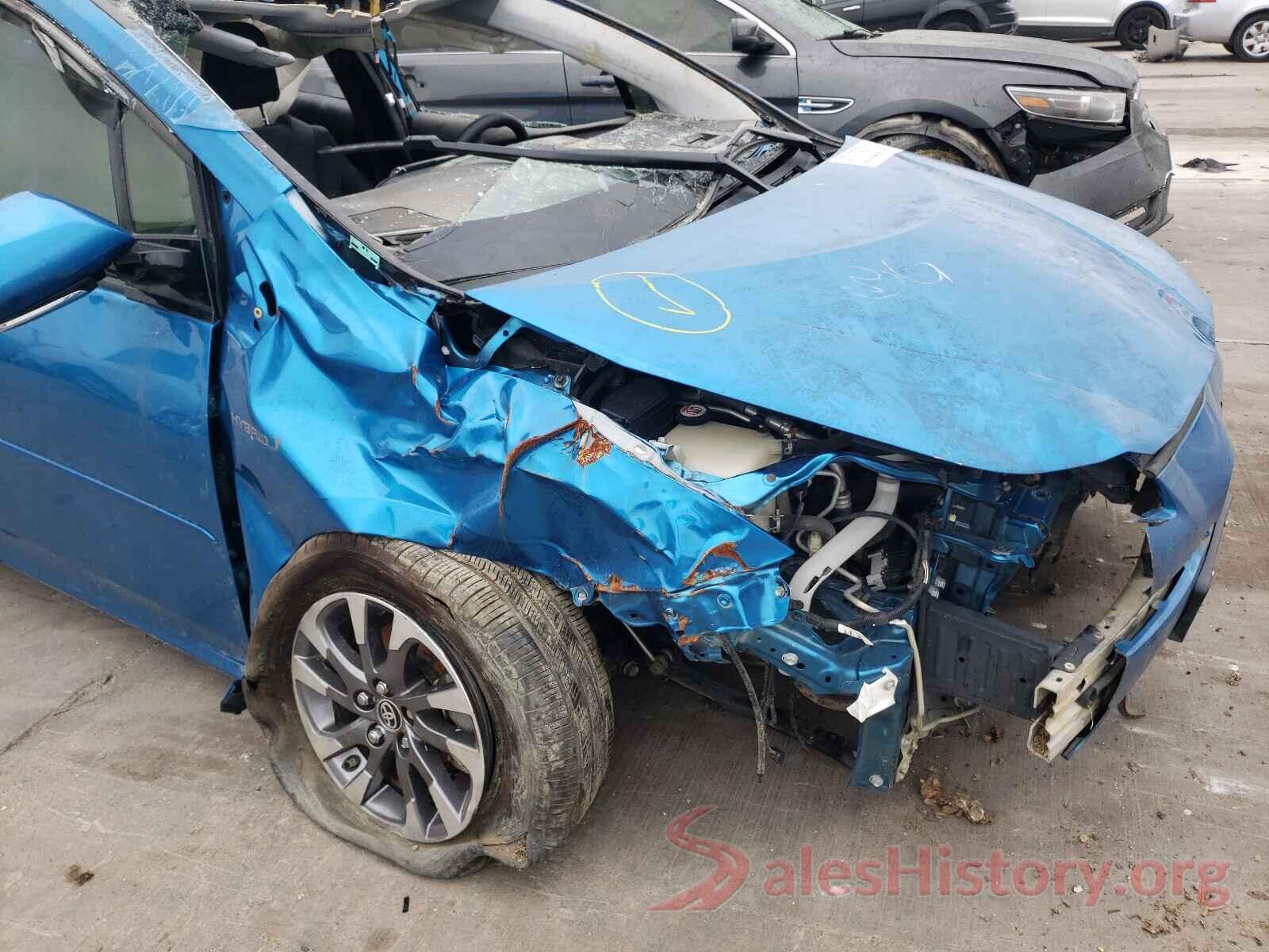 JTDKARFUXK3085547 2019 TOYOTA PRIUS