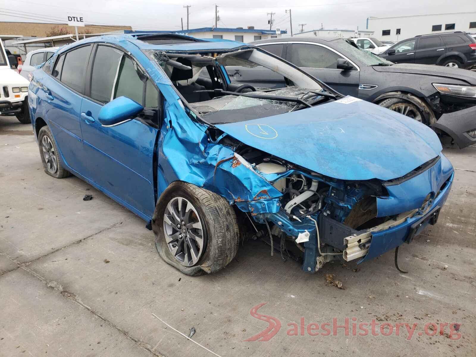 JTDKARFUXK3085547 2019 TOYOTA PRIUS