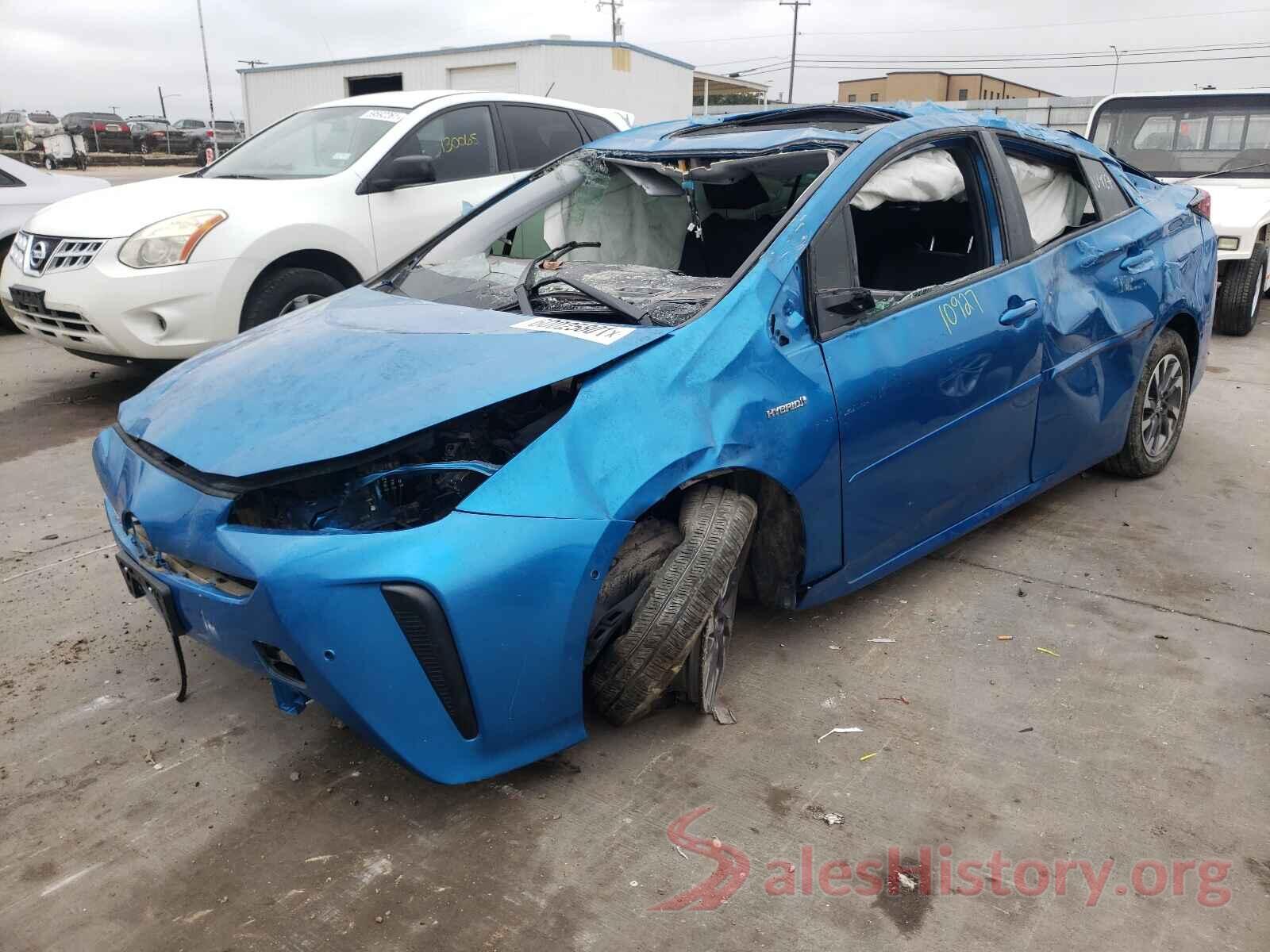 JTDKARFUXK3085547 2019 TOYOTA PRIUS