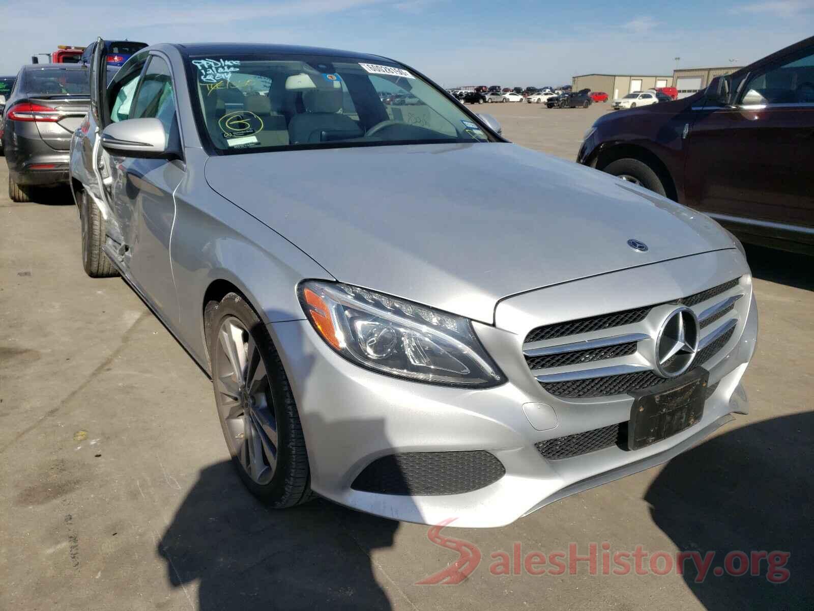 55SWF4JB1JU240899 2018 MERCEDES-BENZ C CLASS