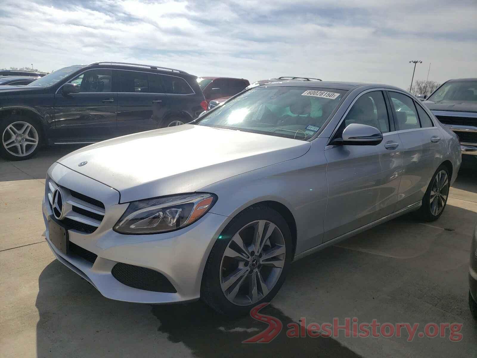 55SWF4JB1JU240899 2018 MERCEDES-BENZ C CLASS