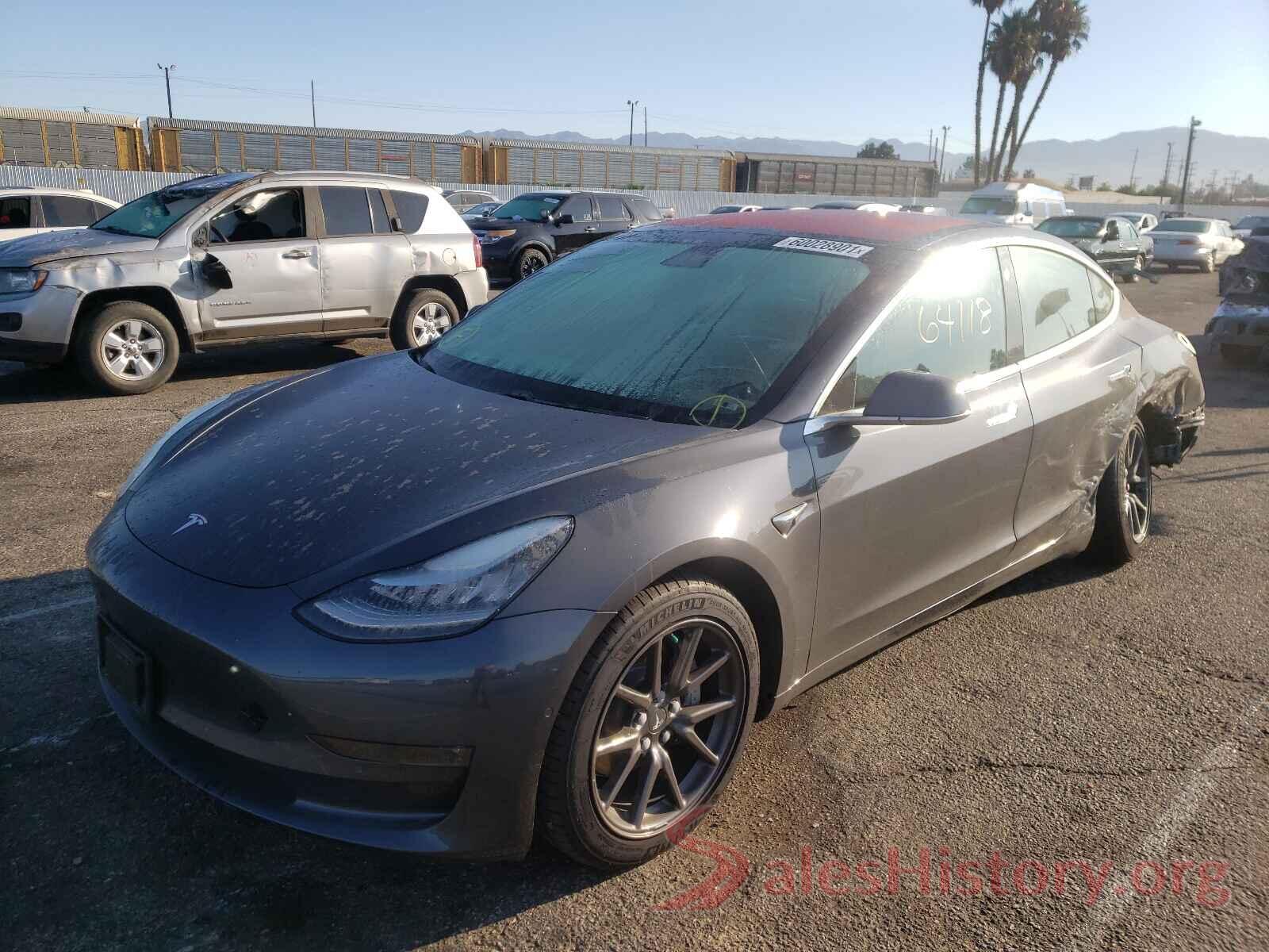 5YJ3E1EA5JF101902 2018 TESLA MODEL 3