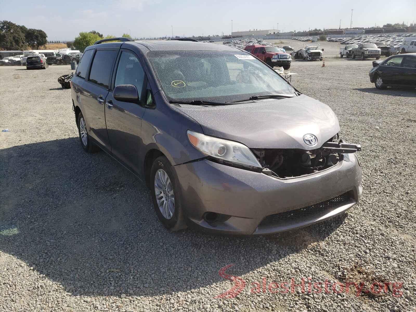 5TDYK3DC8GS692129 2016 TOYOTA SIENNA