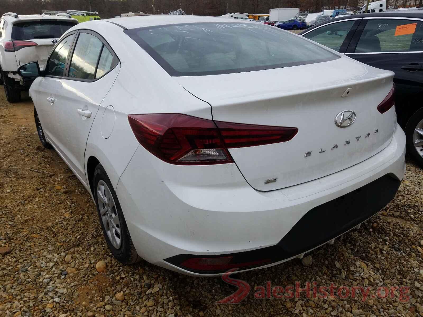 5NPD74LF0KH460009 2019 HYUNDAI ELANTRA