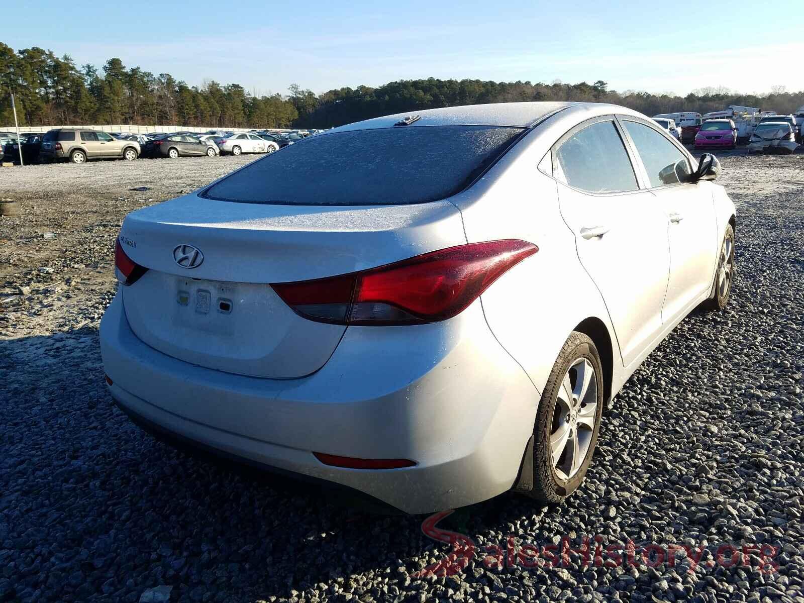 5NPDH4AEXGH780792 2016 HYUNDAI ELANTRA