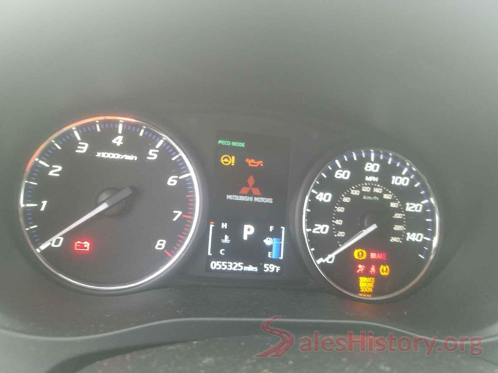 JA4AD2A37KZ054501 2019 MITSUBISHI OUTLANDER