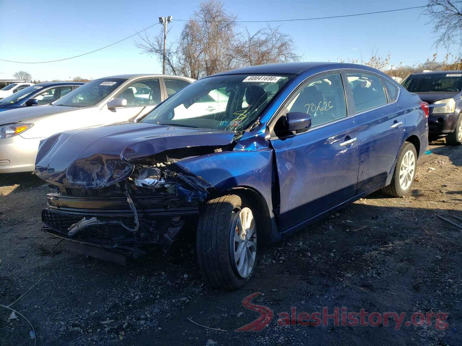 3N1AB7AP8KY259141 2019 NISSAN SENTRA