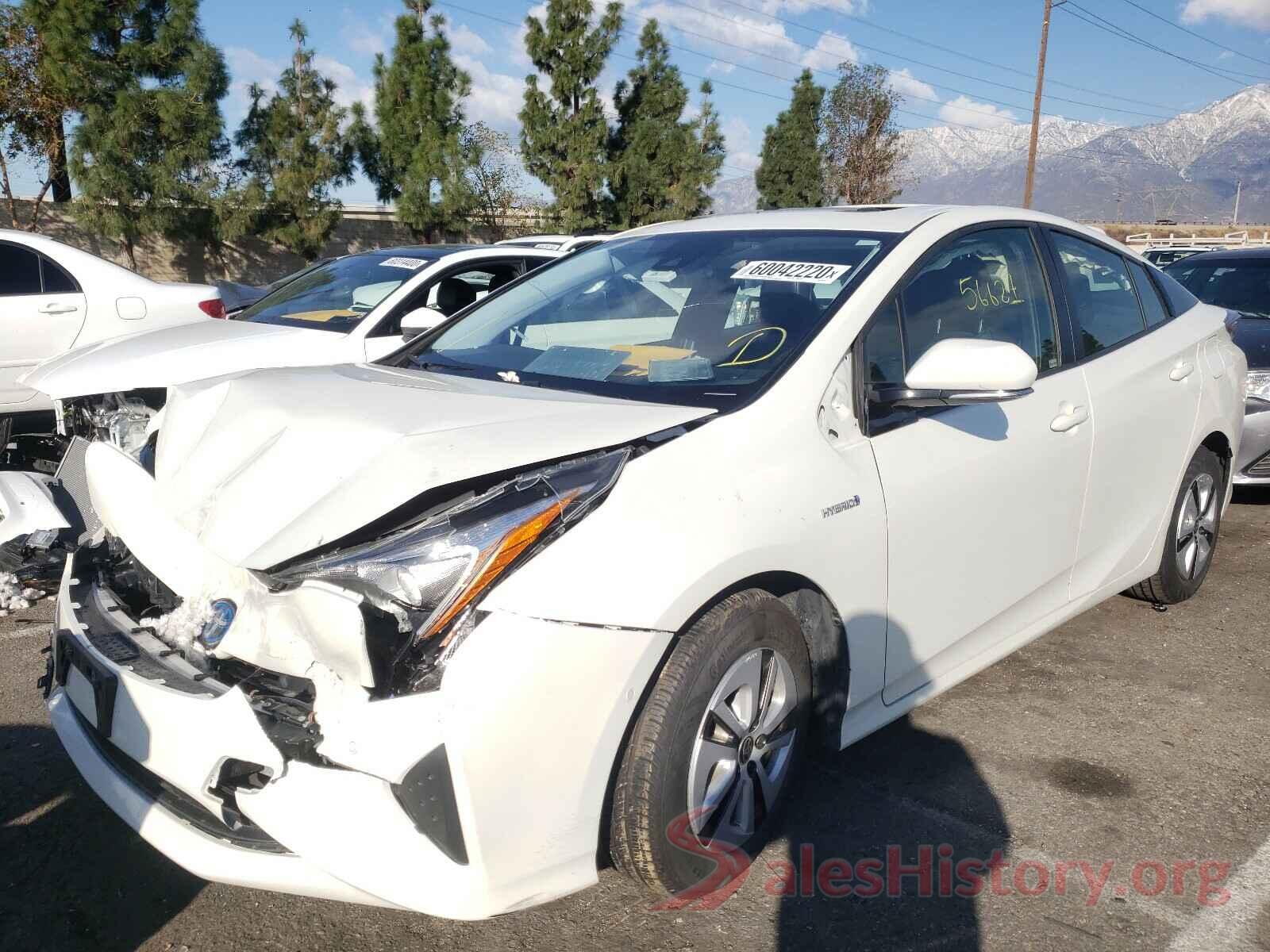 JTDKARFU8J3054781 2018 TOYOTA PRIUS