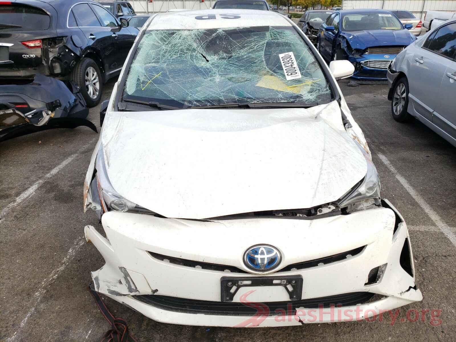 JTDKBRFU3J3586310 2018 TOYOTA PRIUS