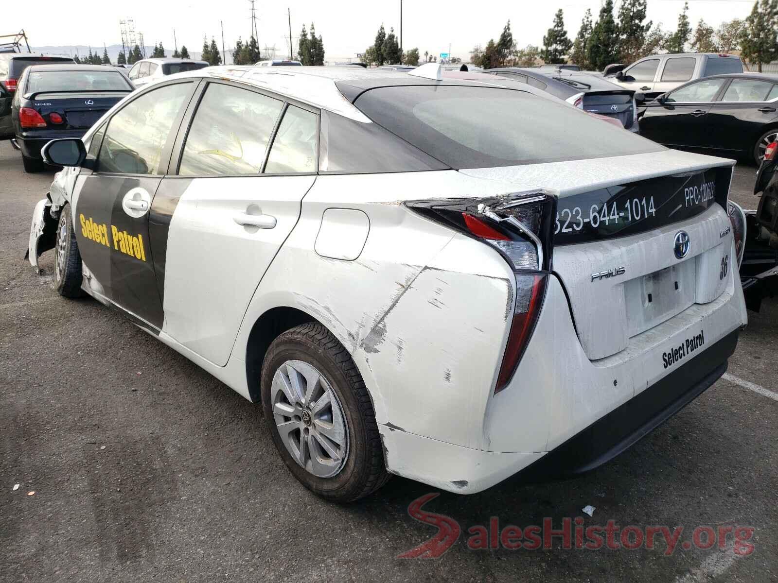 JTDKBRFU3J3586310 2018 TOYOTA PRIUS