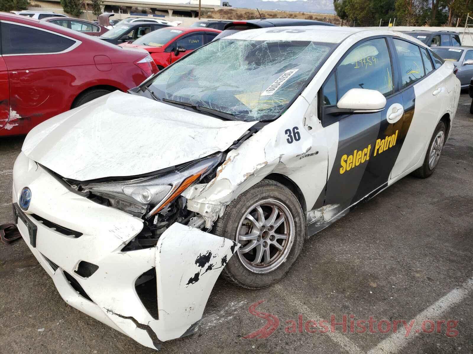 JTDKBRFU3J3586310 2018 TOYOTA PRIUS