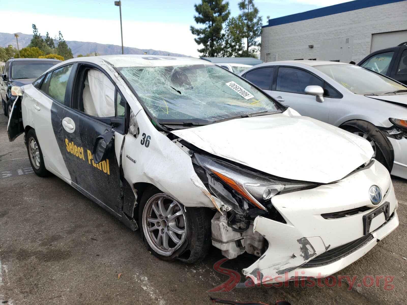 JTDKBRFU3J3586310 2018 TOYOTA PRIUS