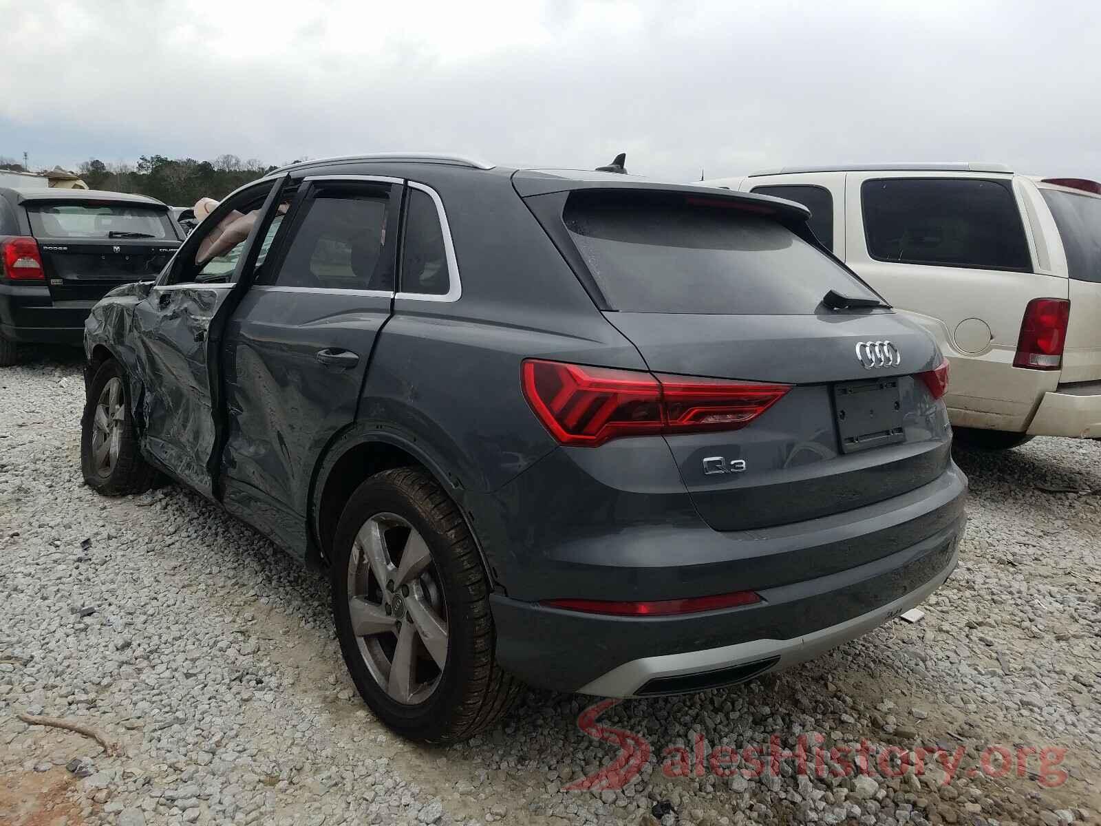 WA1AECF39L1067844 2020 AUDI Q3