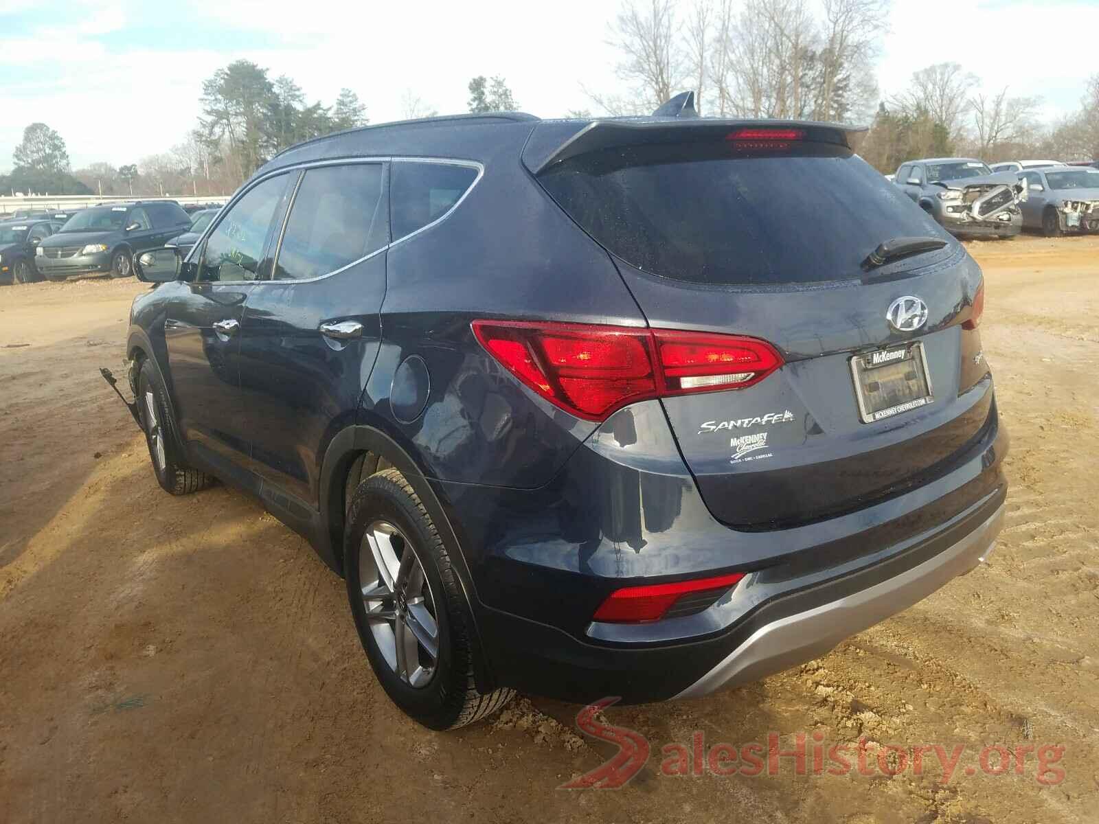 5NMZU3LB2HH017341 2017 HYUNDAI SANTA FE