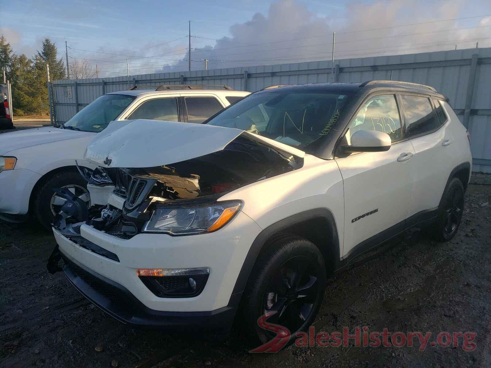 3C4NJDBB2LT151809 2020 JEEP COMPASS