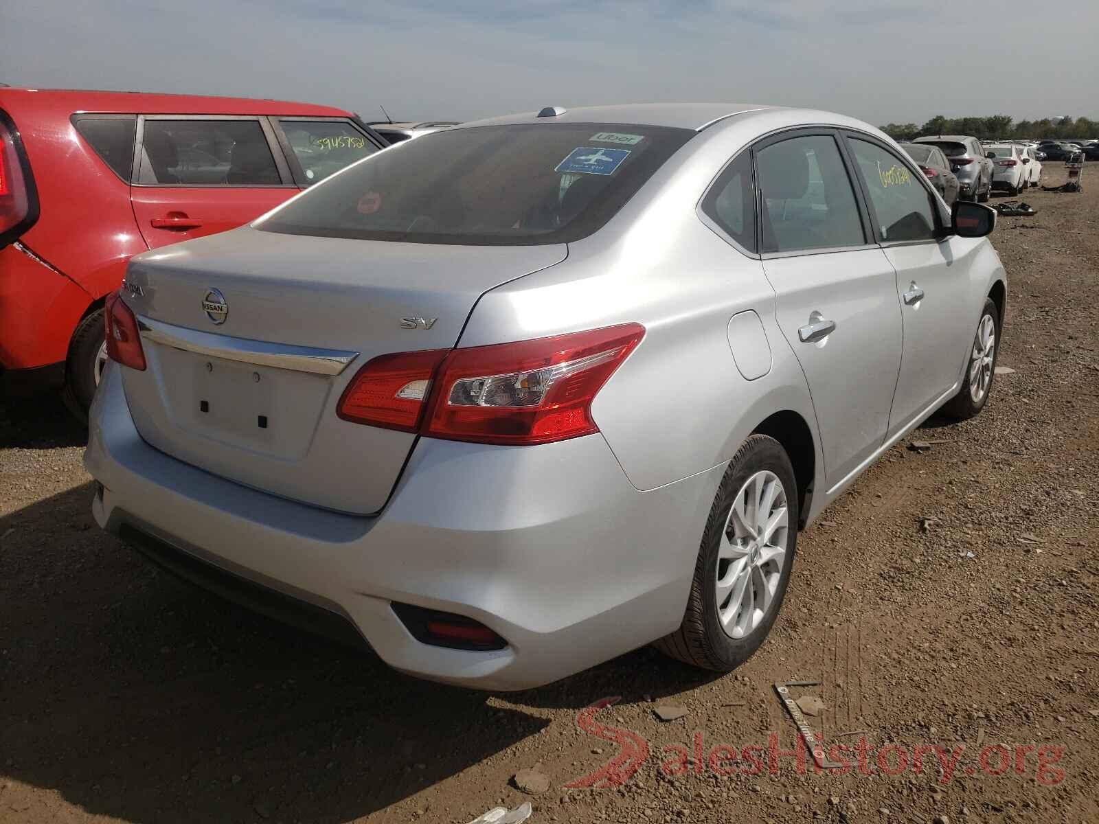 3N1AB7AP9KY297364 2019 NISSAN SENTRA