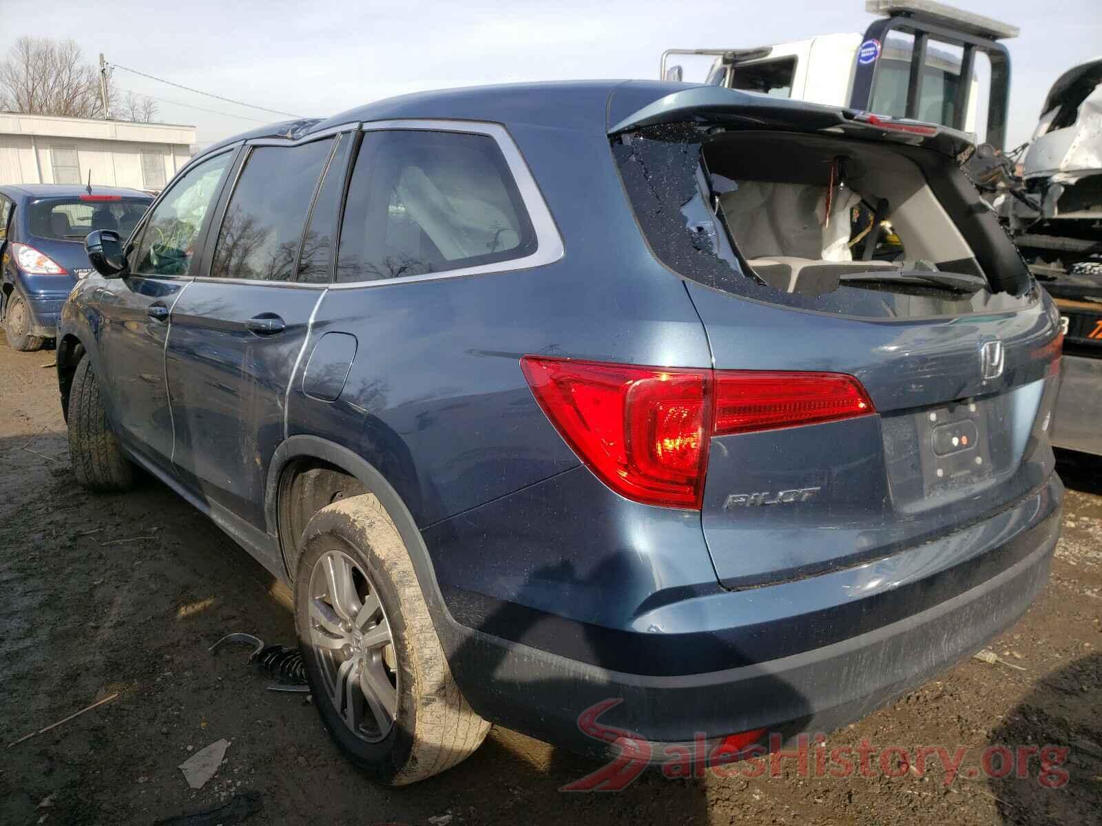 5FNYF6H39HB058950 2017 HONDA PILOT