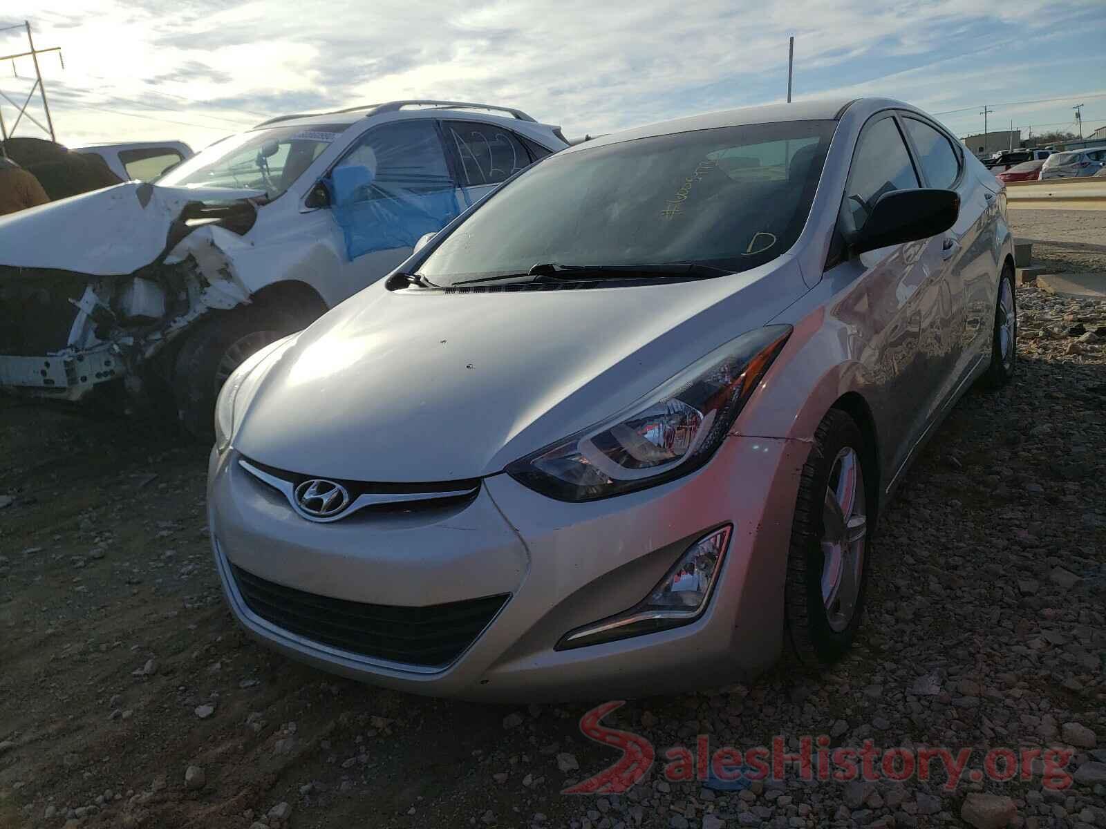 5NPDH4AE8GH660067 2016 HYUNDAI ELANTRA