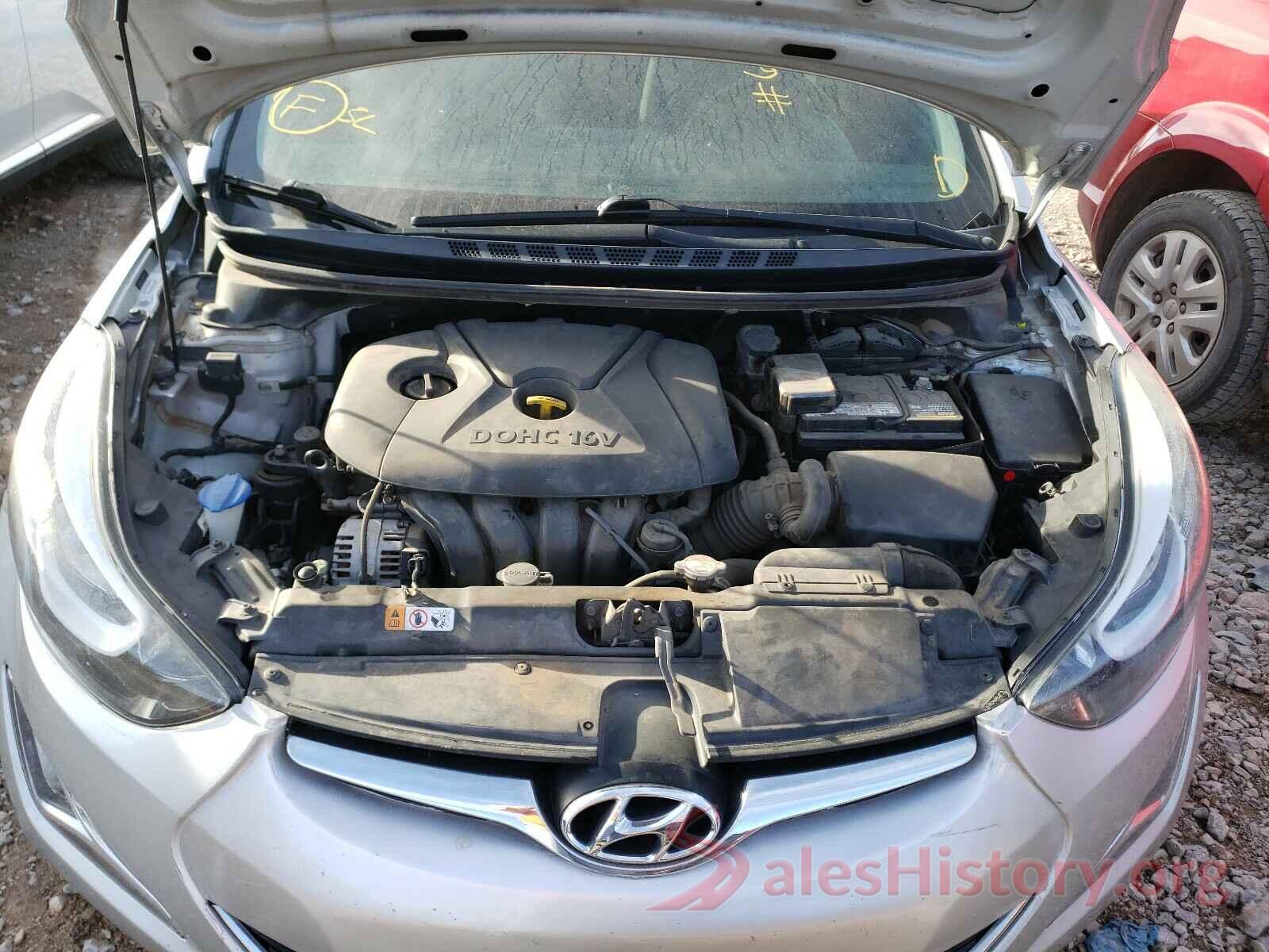 5NPDH4AE8GH660067 2016 HYUNDAI ELANTRA